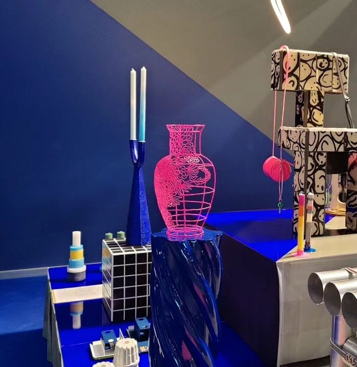 Pink vase