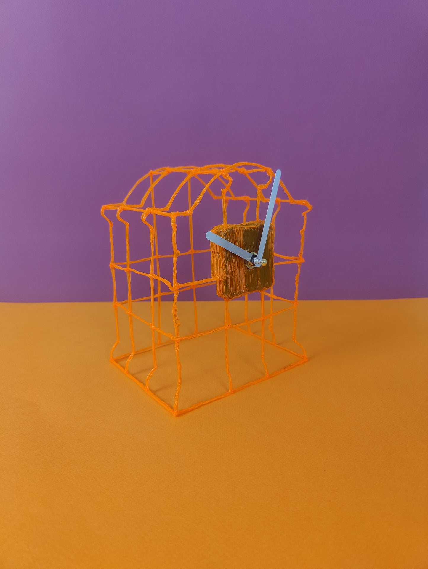 Clock S - Orange