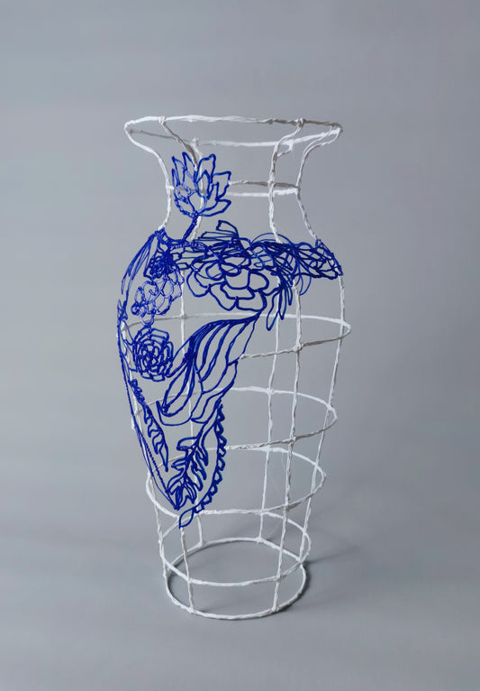 Vase - Delfts blauw