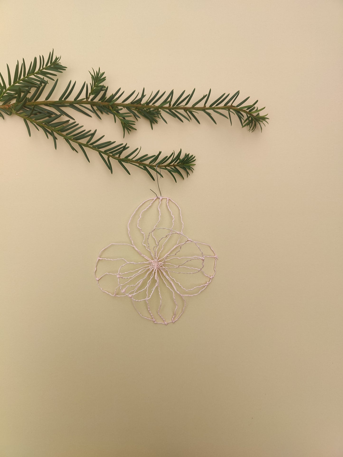 Christmas tree ornaments nr3 - light pink