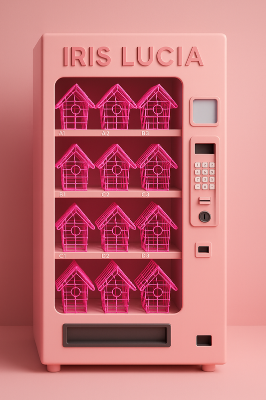 Vogelhuisje | Neon pink