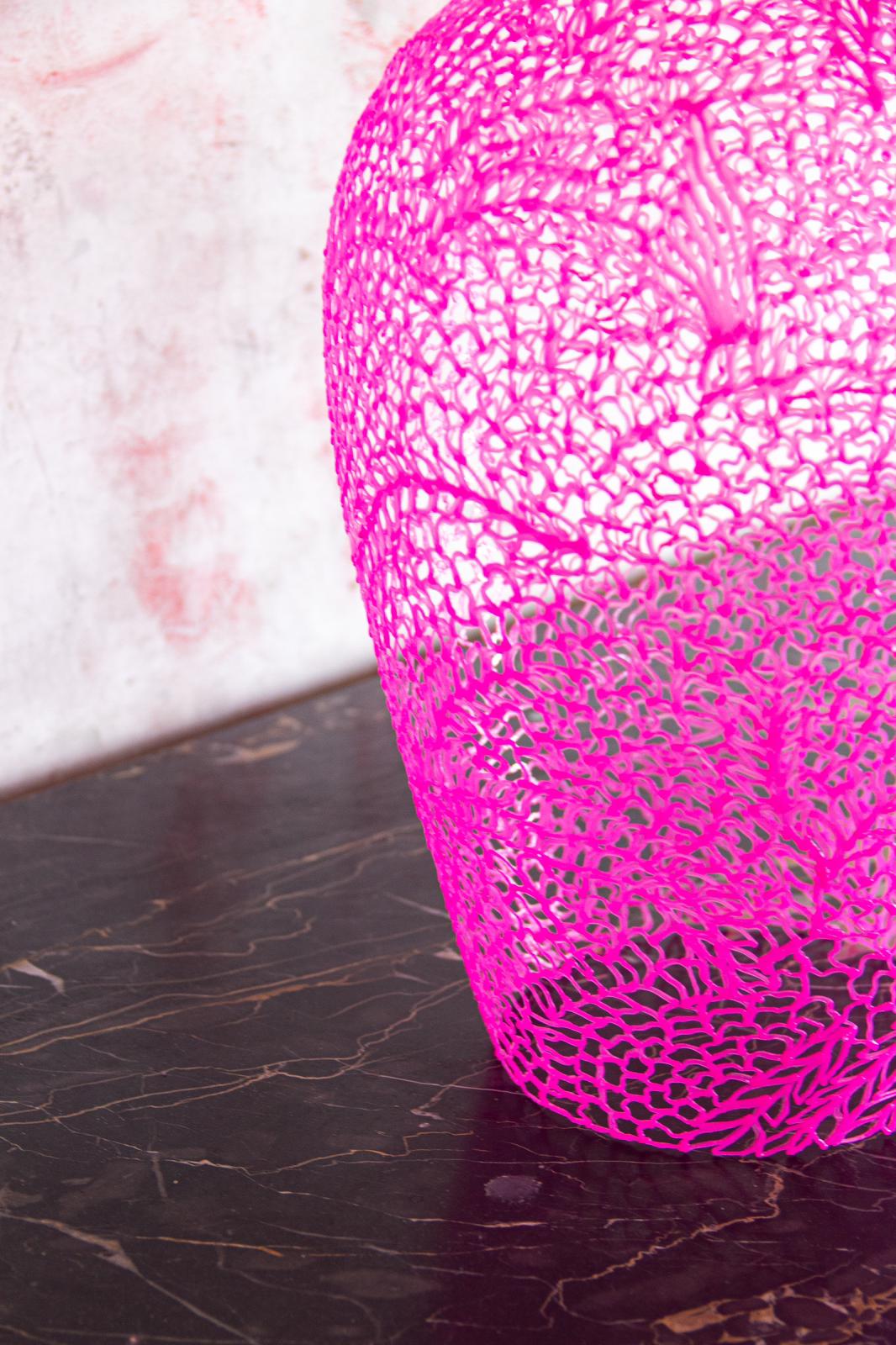 Gallery work - pink flower - one piece