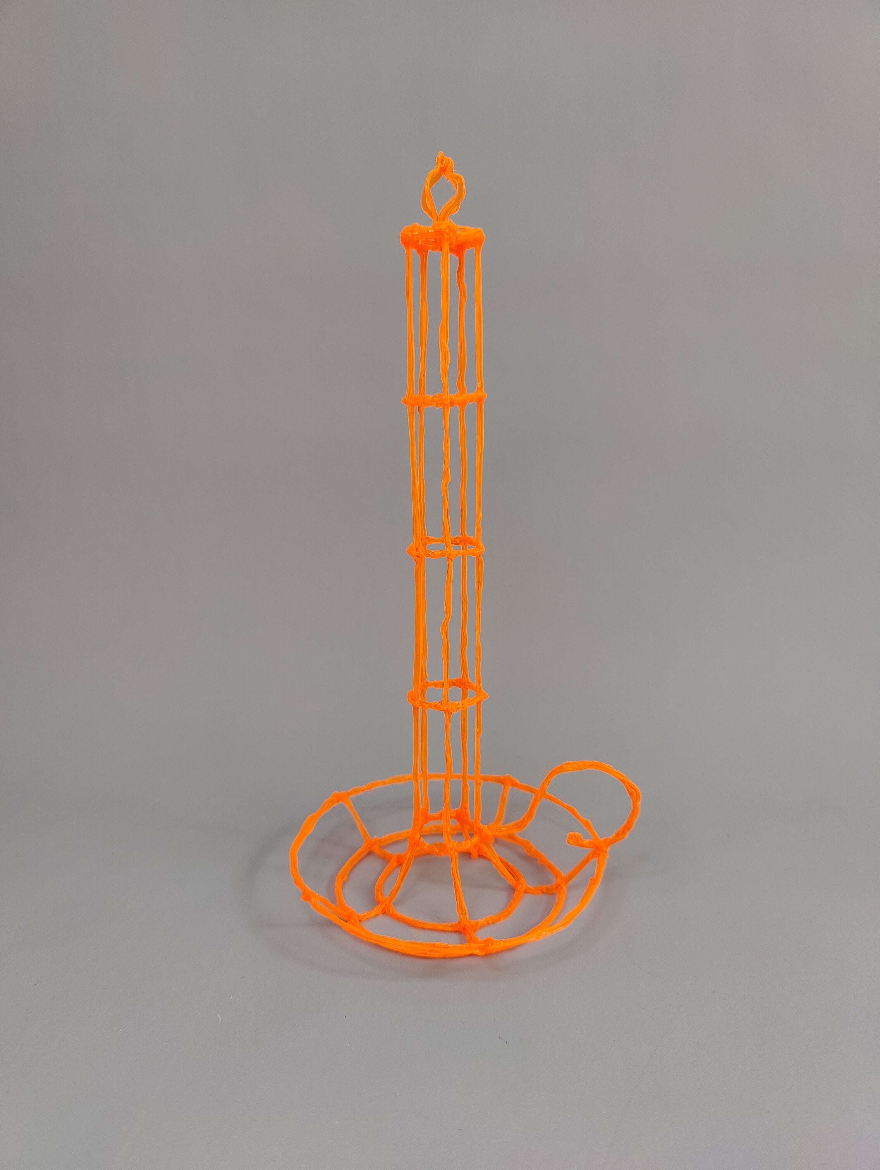 Candleholder - orange