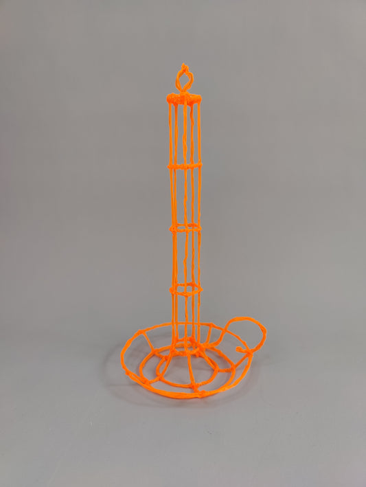 Candleholder - orange