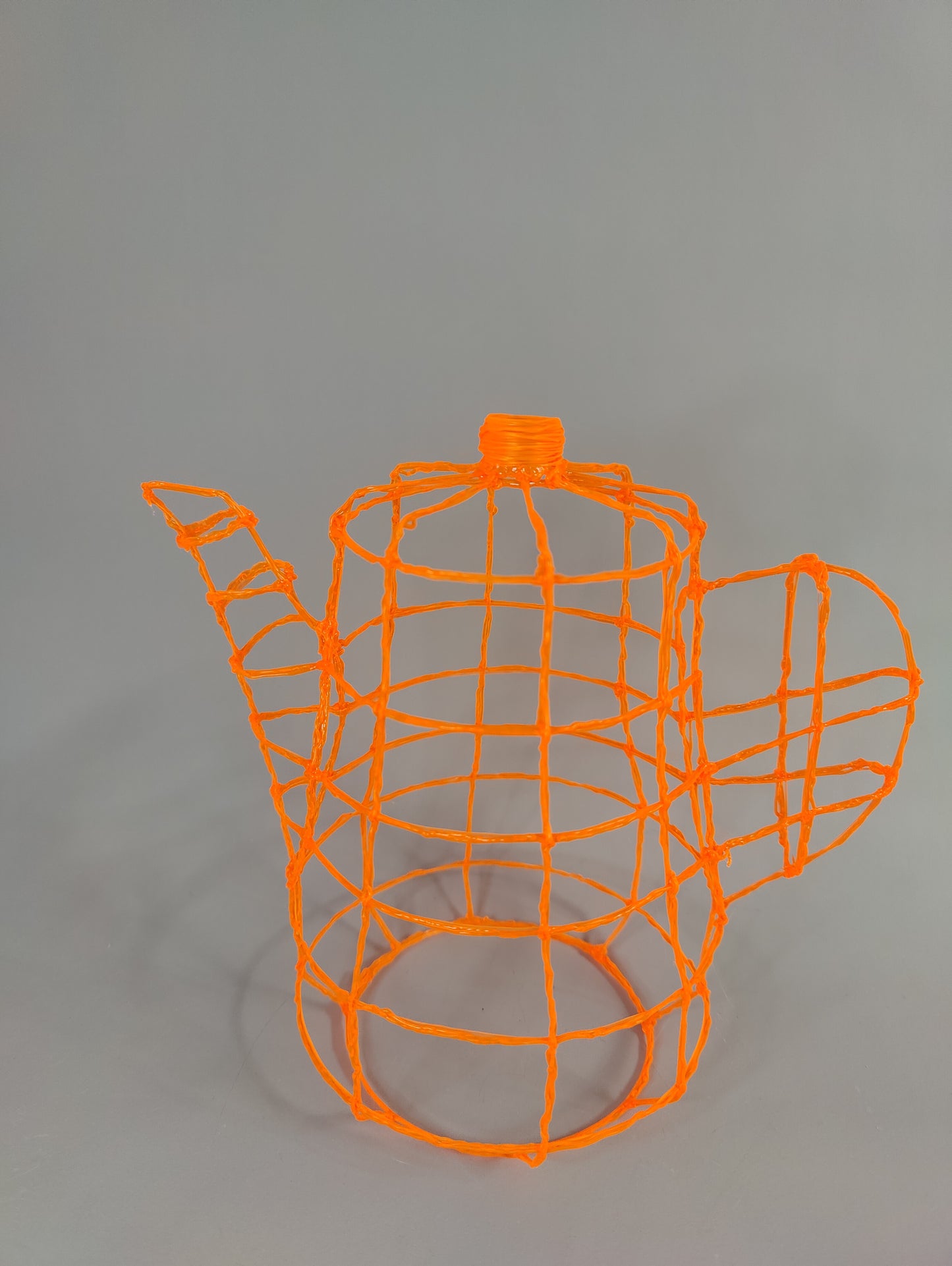 Teapot | Neon orange