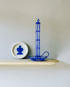 Candleholder - blue