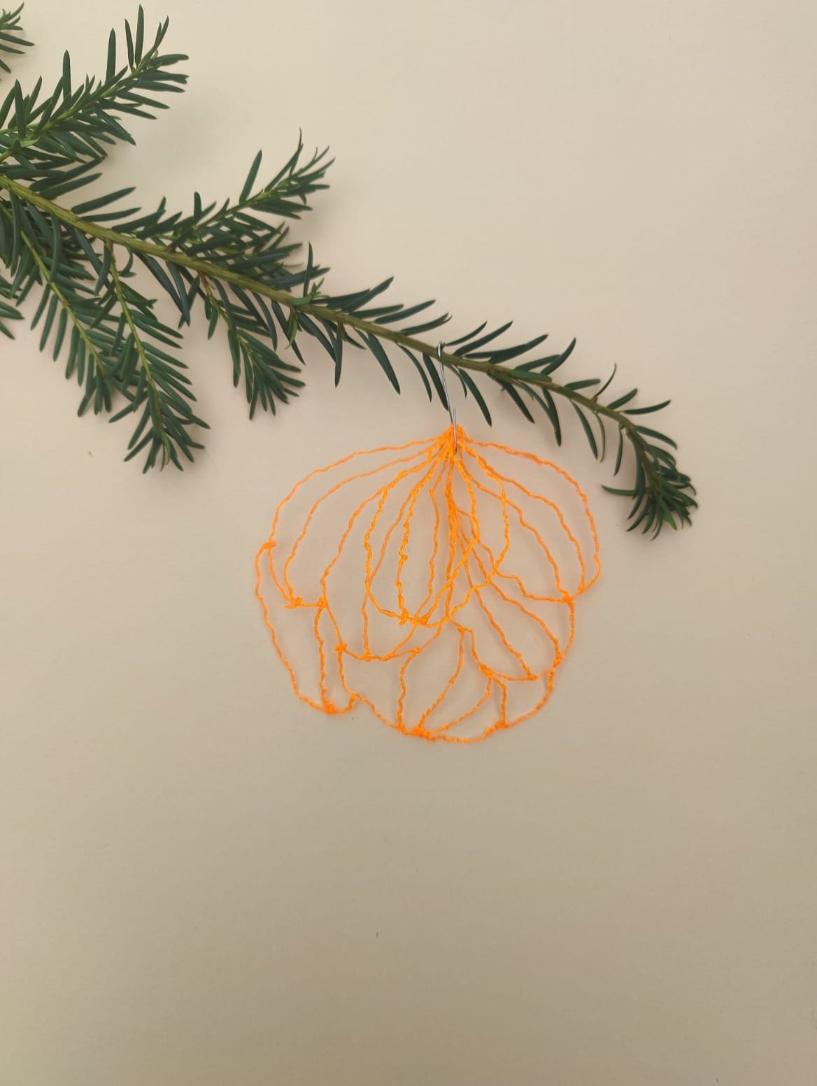 Christmas tree ornaments nr1  - Orange