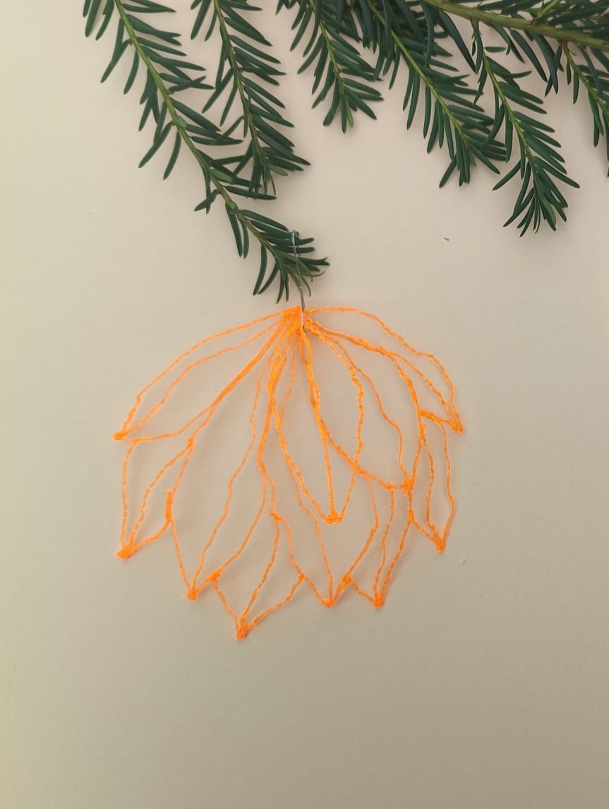 Christmas tree ornaments nr2 - Orange