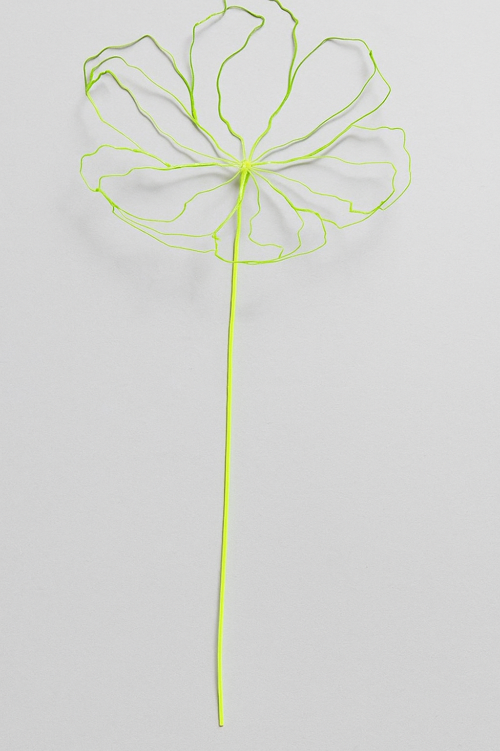 Ronde bloem | Neon geel