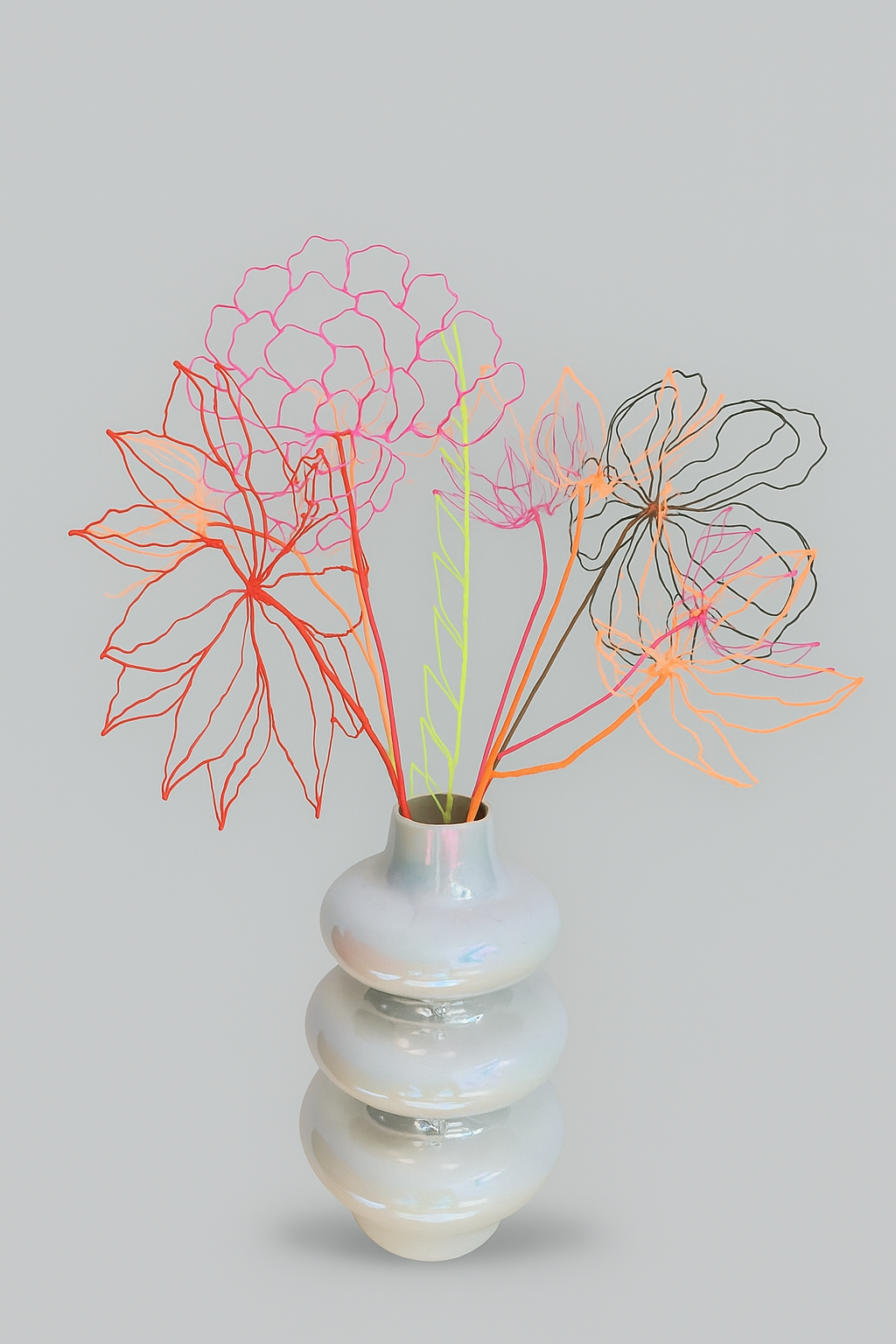 Bouquet of 7 Designflowers |  showroommodel + gratis verzending