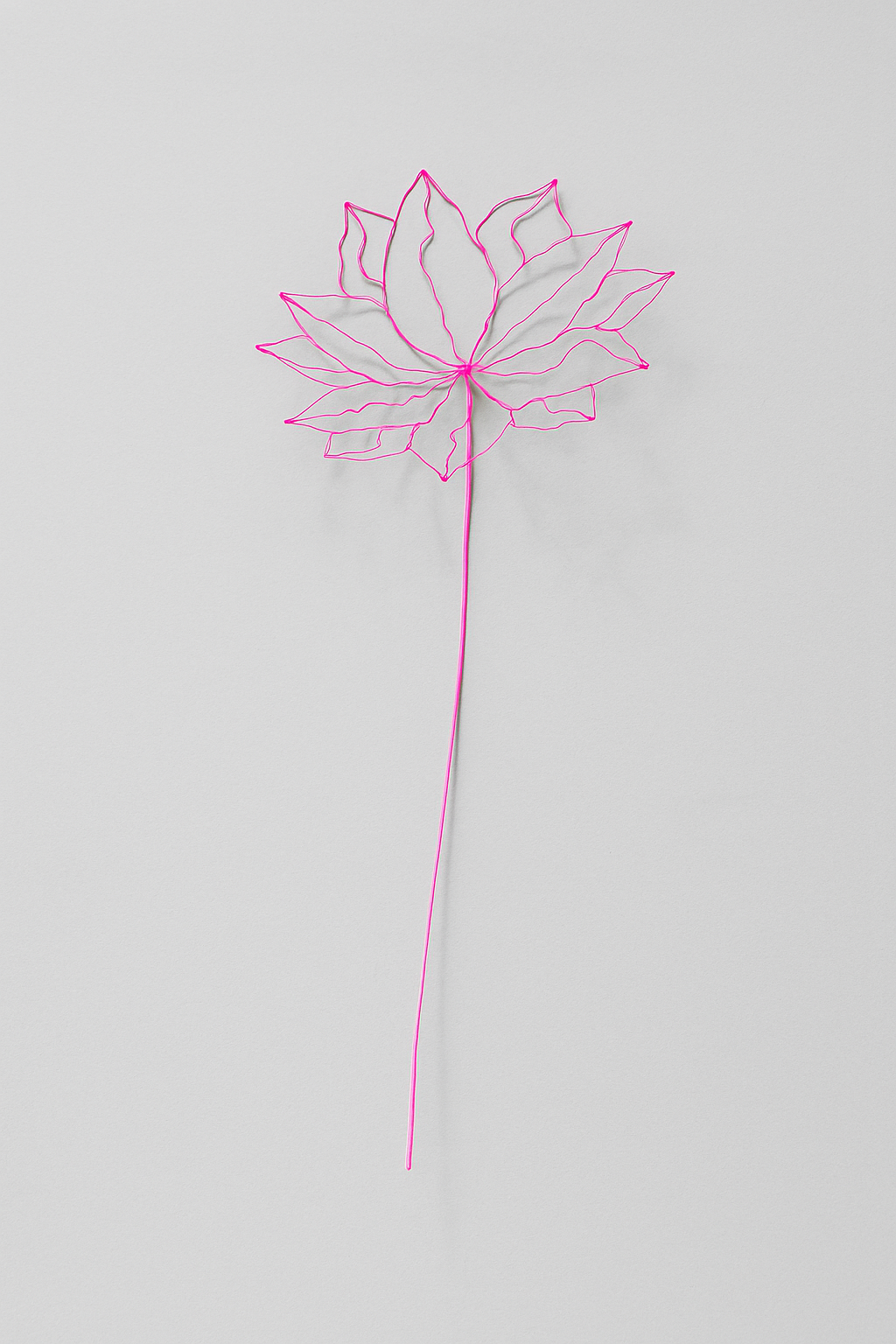 Flower - neon pink