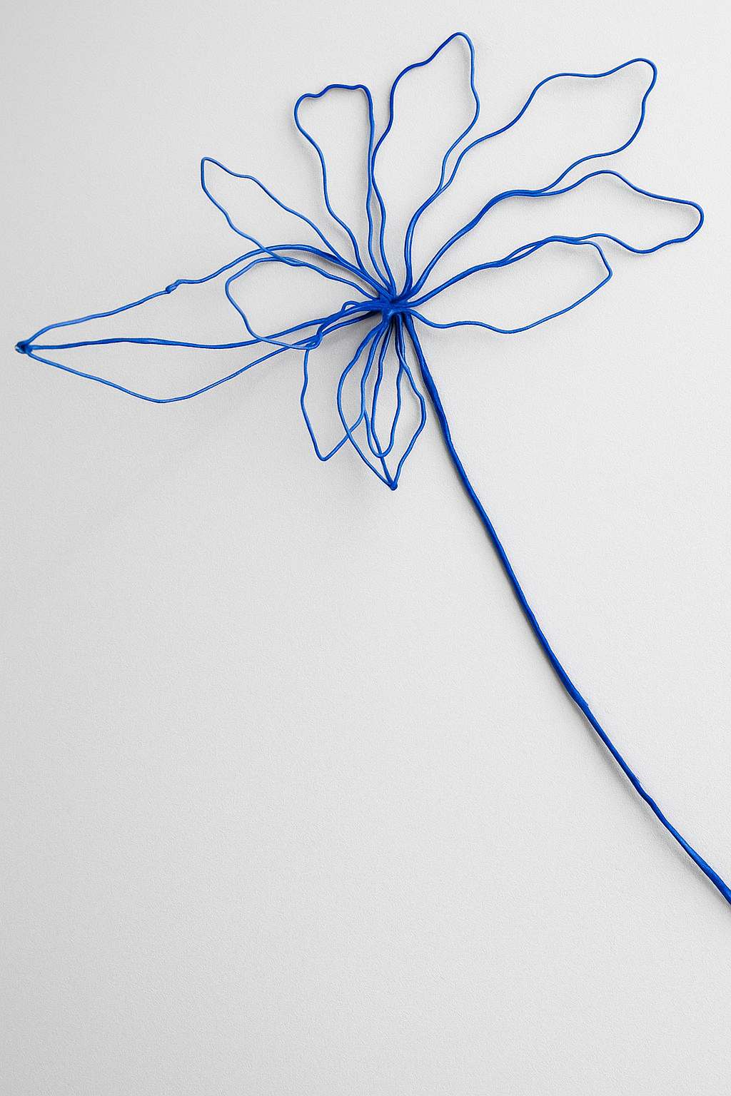 Blue flower
