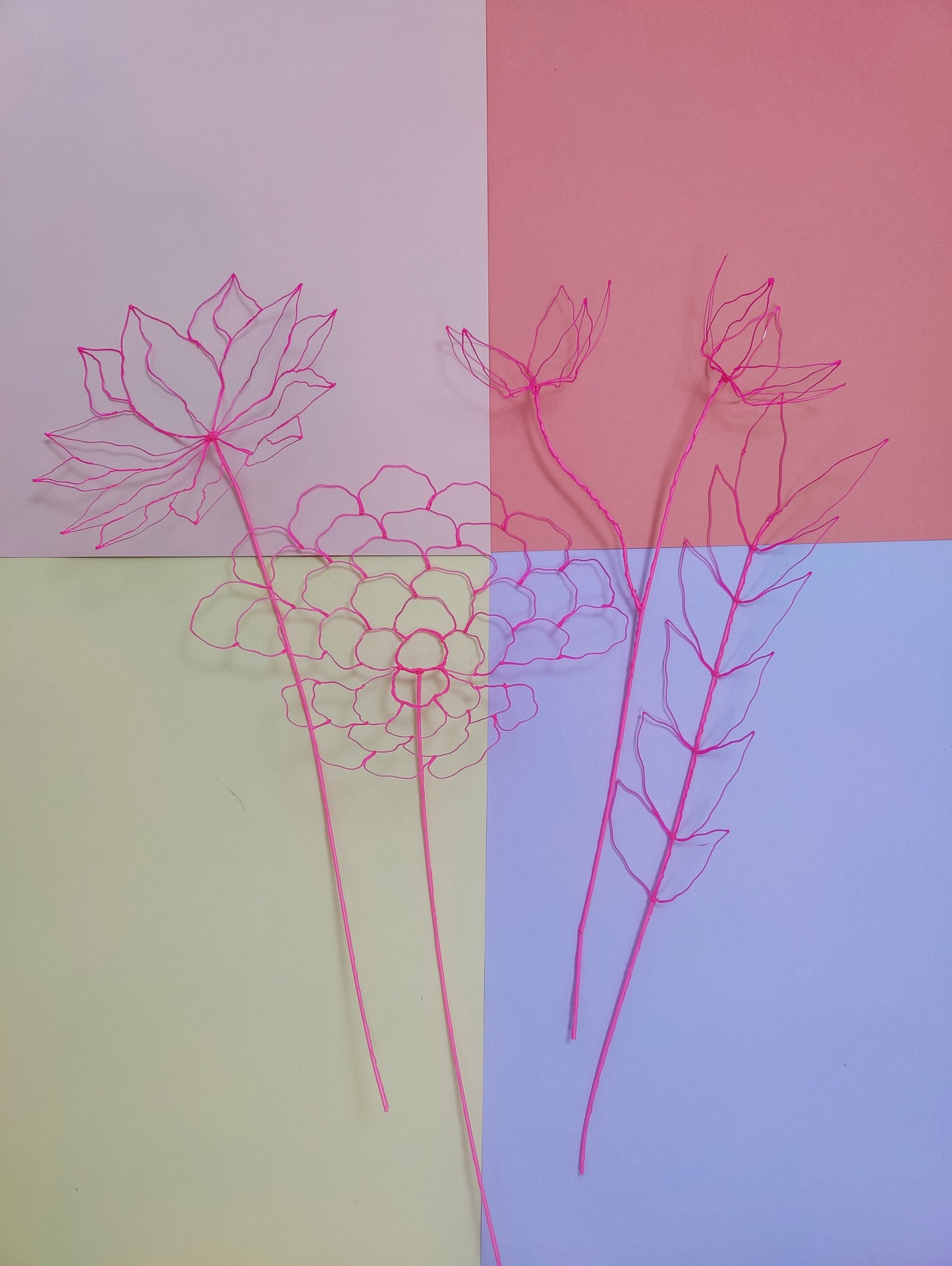 Flowers - neon pink 4X • 19 April verkrijgbaar