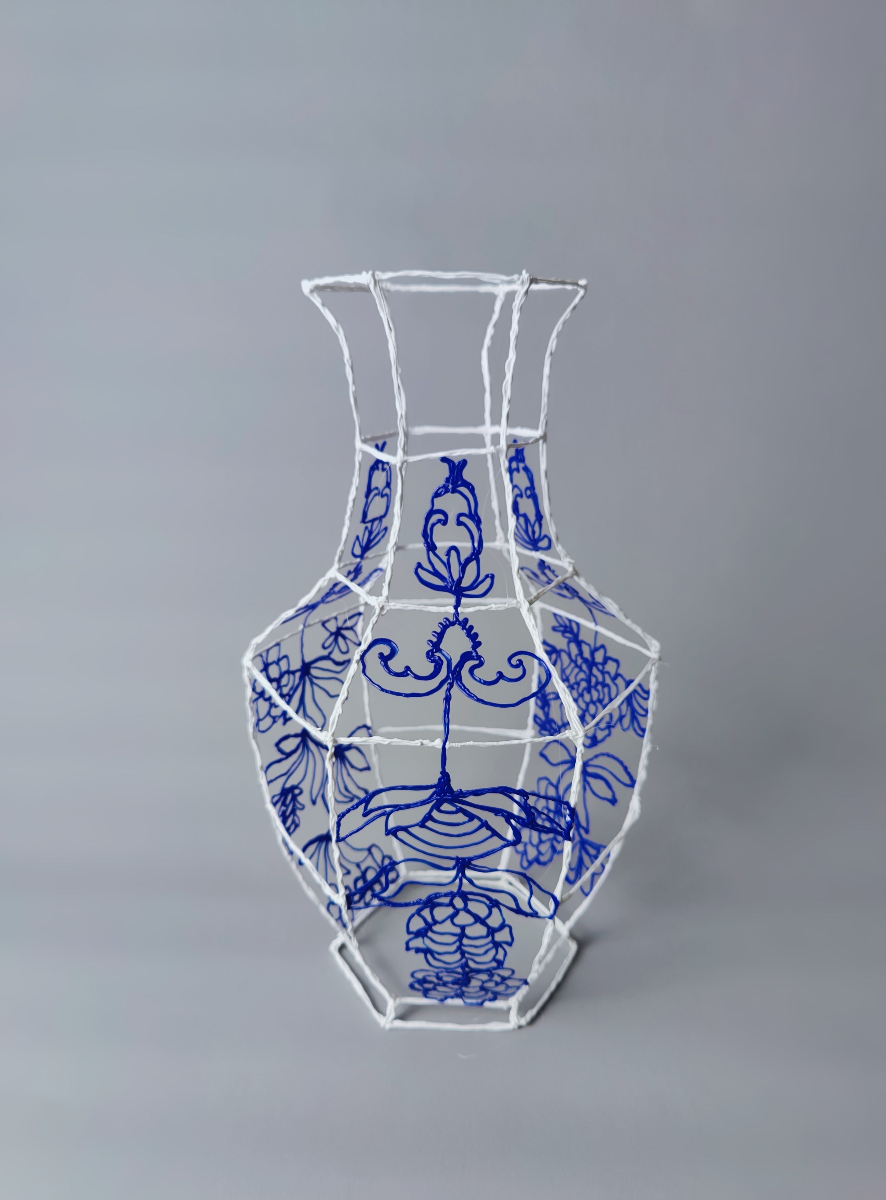 Vase - Delfts blauw